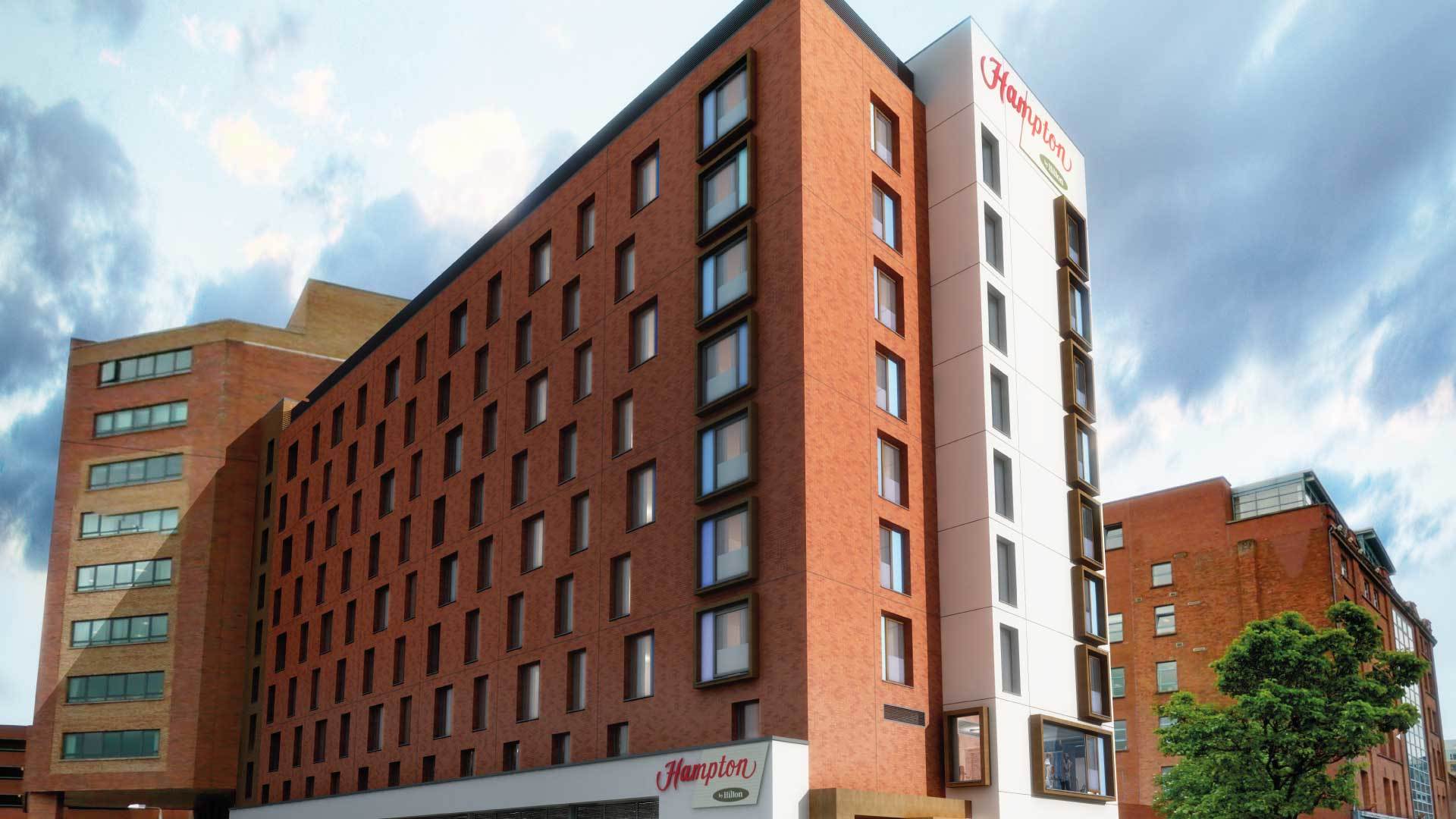 แฮมป์ตัน บาย ฮิลตัน เบลฟาสต์ ซิตี้เซ็นเตอร์ Hotel ภายนอก รูปภาพ